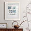 Relax Soak Unwind - Peinture encadrée-1718350120-1718350123