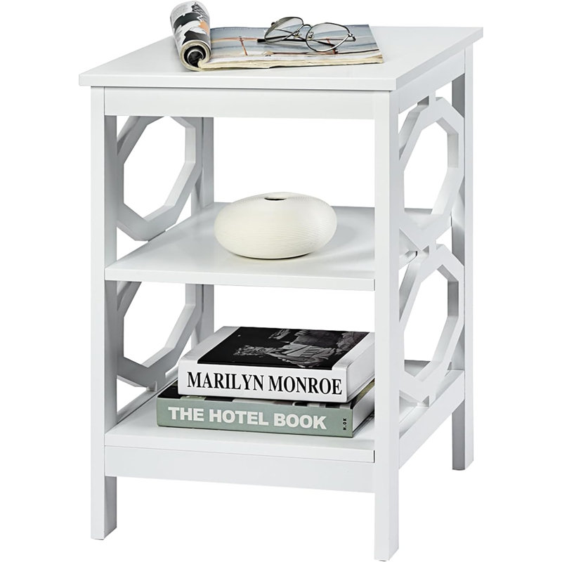 Amitie End Table, White