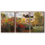 Argenteuil par Monet, reproduction sur toile 3 pièces-1718210651-1718210650