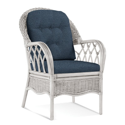 Chaise avec accoudoirs rembourrée Everglade