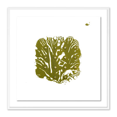 Green Golden Imprint 7 Print by Anne Mersmann