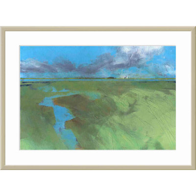 «Back Water High Tide» par Paul Bailey - peinture encadrée