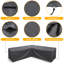 Housse imperméable pour canapé modulaire de patio-1650149270