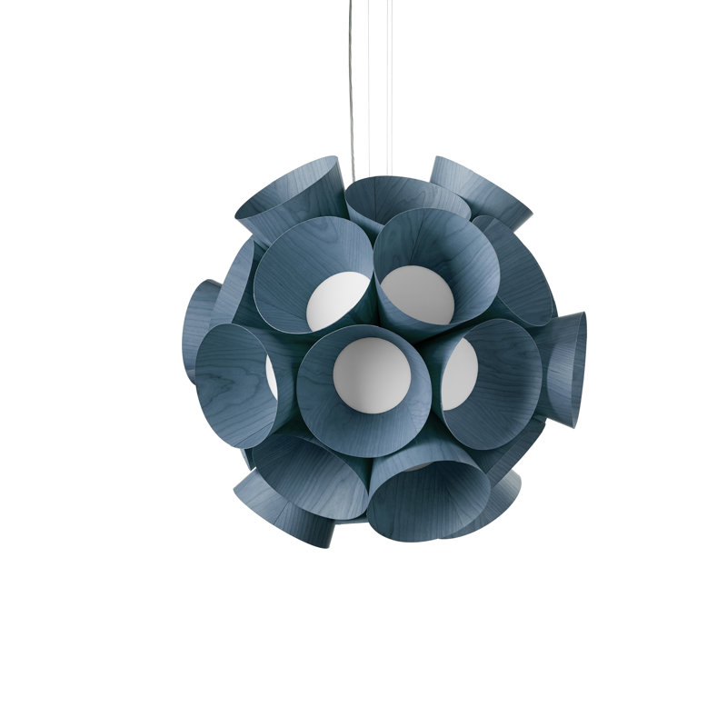 Dandelion LED Pendant, 2700K LED, Blue