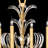 Beveled Arcs 6 - Light Chandelier-11262442