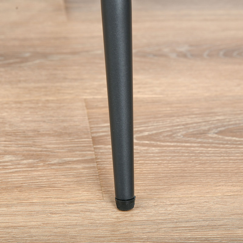 Dray Upholstered Counter Stool with Metal Frame