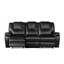 Causeuse inclinable rembourrée 84 po Hardoby-2043857106