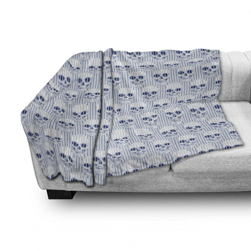 Hand Woven Throw Blanket, 50" W x 60" L