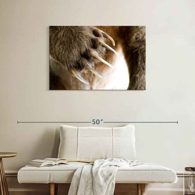 Bear Claws, 24" H x 36" W