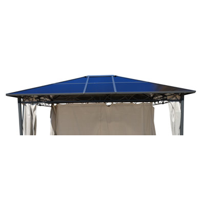 Geiger Dakota Fields Brown Plastic Roof for Gazebo