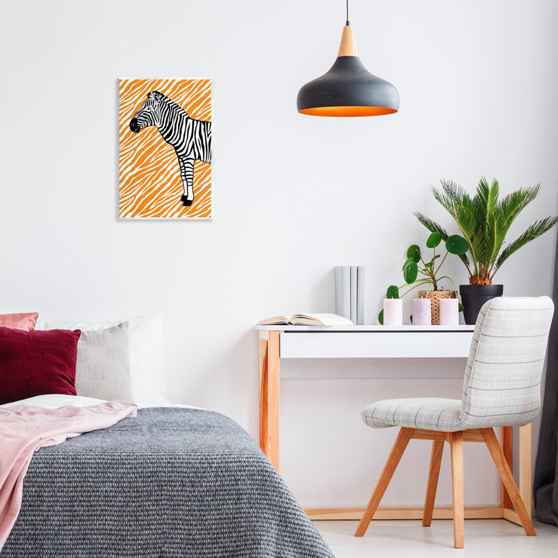 «Zebra Stripes» par Martina Pavlova, H 19 po x l 13 po