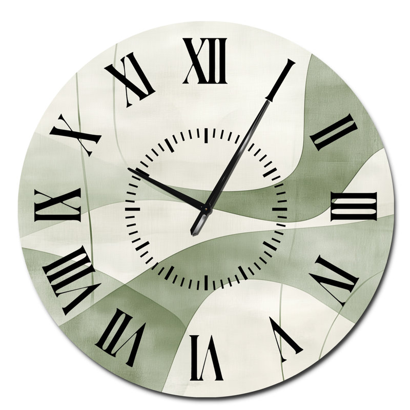 Horloge murale Contemporary, Surdimensionné