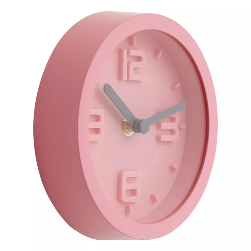 Samson Wall Clock, Pink