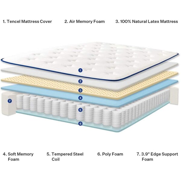 Sunrising Bedding 11'' Plush Mattress & Reviews | Wayfair