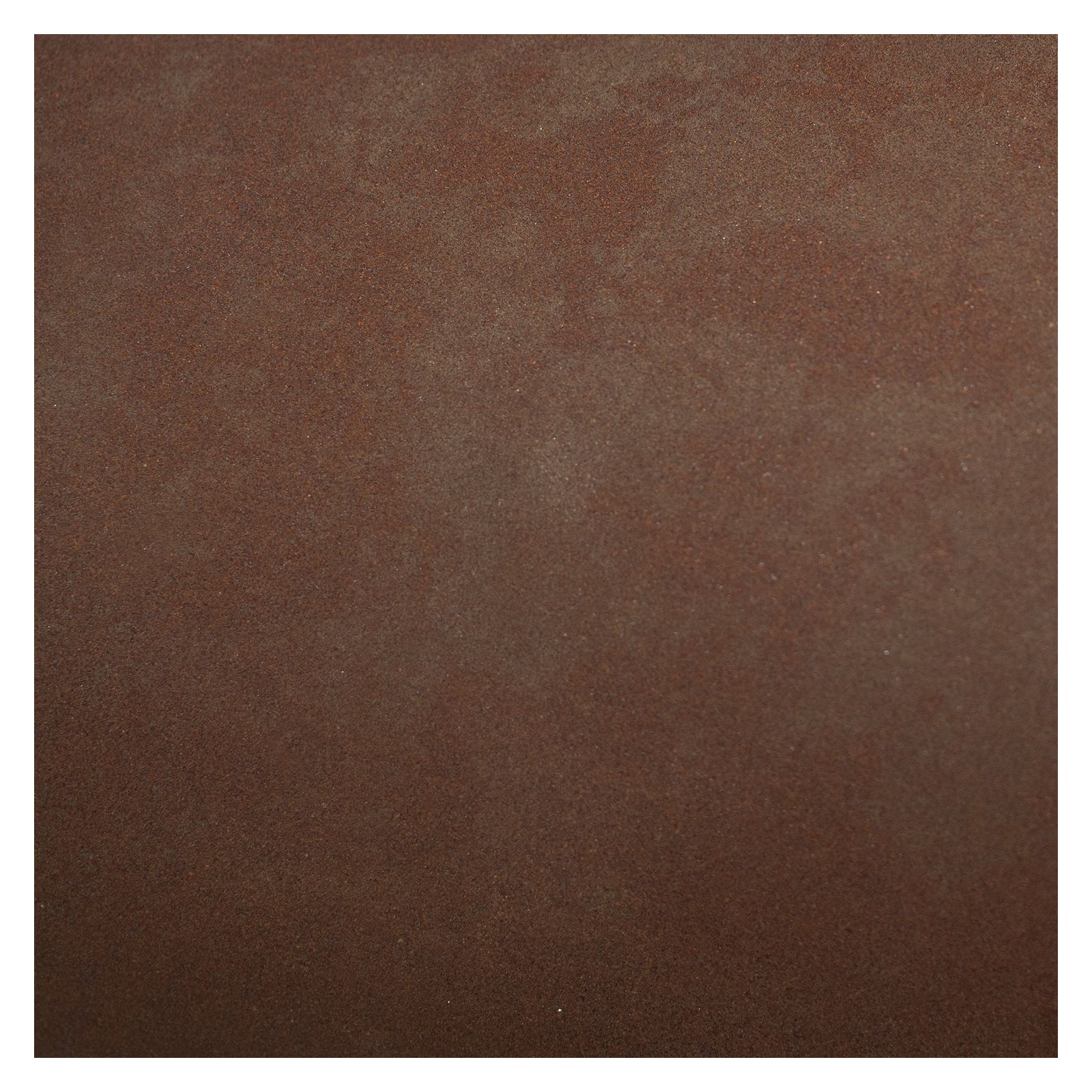 Logan Ceramic Novelty Outdoor Flush Mount, Real Rust