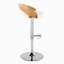 Tabouret de bar pivotant réglable et similicuir-172244195-172244196-172244205