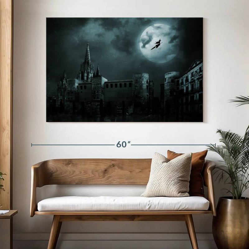 Kelan Witch's Castle, 34" H x 51" W