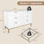 Commode décorative 6 tiroirs Bailes Iron-688077251