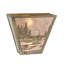 2 - Light Flush Mounted Sconce