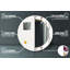 Huldar Glass Flat Wall Mirror