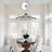 Kelcie 12- Light Large 43.3'' Dimmable Sputnik Wagon Wheel Chandelier-859399416-809357183