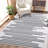 Modern Area Rug Living Room Striped Rugs for Bedroom Non Slip Throw Rugs Washable Area Rug Stain Resistant Carpet for Department Nursery Dining Room-1003123339-1003123331