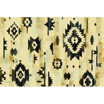 Motif ivoire et noir