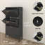 Armoire Tilen avec 3 tiroirs rabattables-1605832354