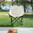 2-Pack Portable Folding Camping Chairs With Carry Bag, Lightly Cushioned Seat & Back, Side Storage Pockets, Heavy-Duty Steel Frame Supports 264 Lbs, Beige For Outdoor Camping, Picnics, Fishing-2068781368