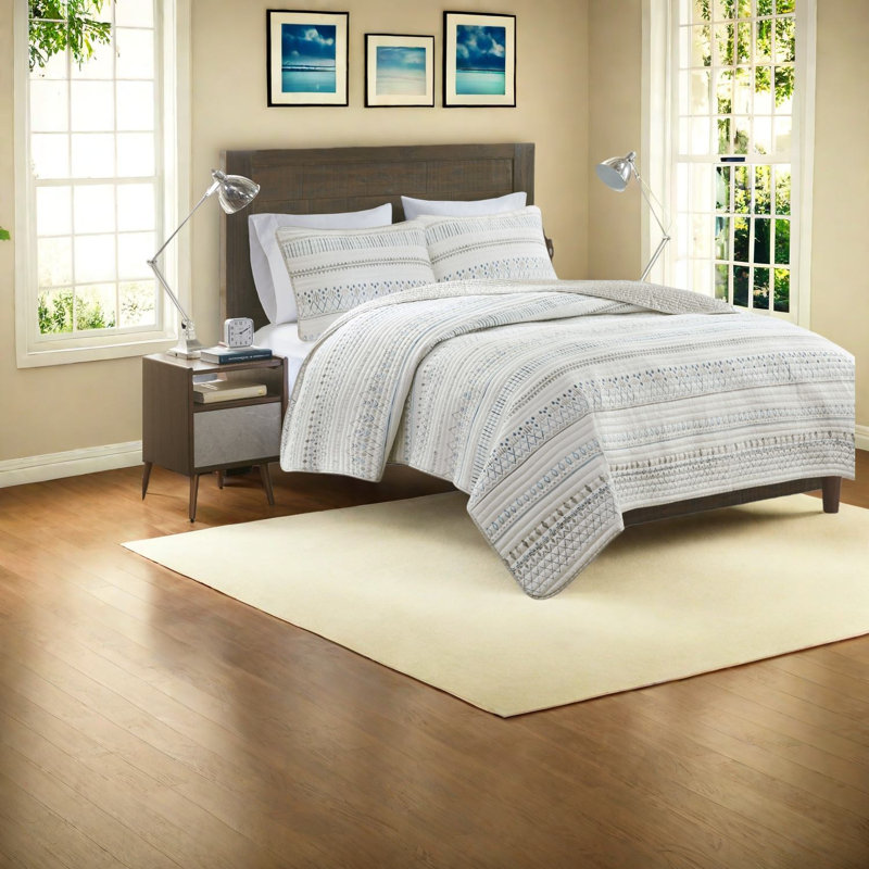 Ensemble de literie 1 pièce, couette réversible en polyester, style sud-ouest, King