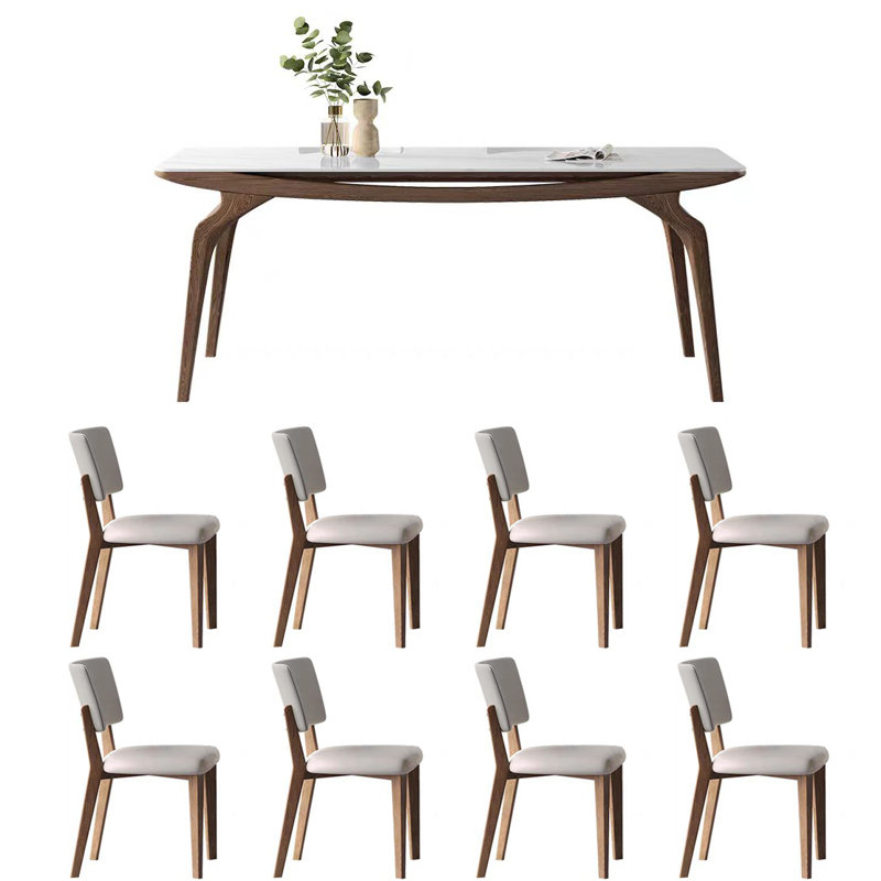 Combinaison de table et de chaise simplifiée