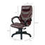 Fauteuil de direction en cuir véritable Tauber-25967696