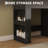 Makeup Vanity Desk With 3 Color Lighting Modes And 5 Drawers-120296136