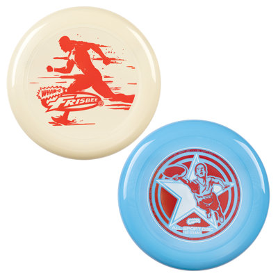 Wham-O Frisbee All Sport Disc 140g, 9,85 pouces, durable et antidérapant pour jeux de plein air - paquet de 2