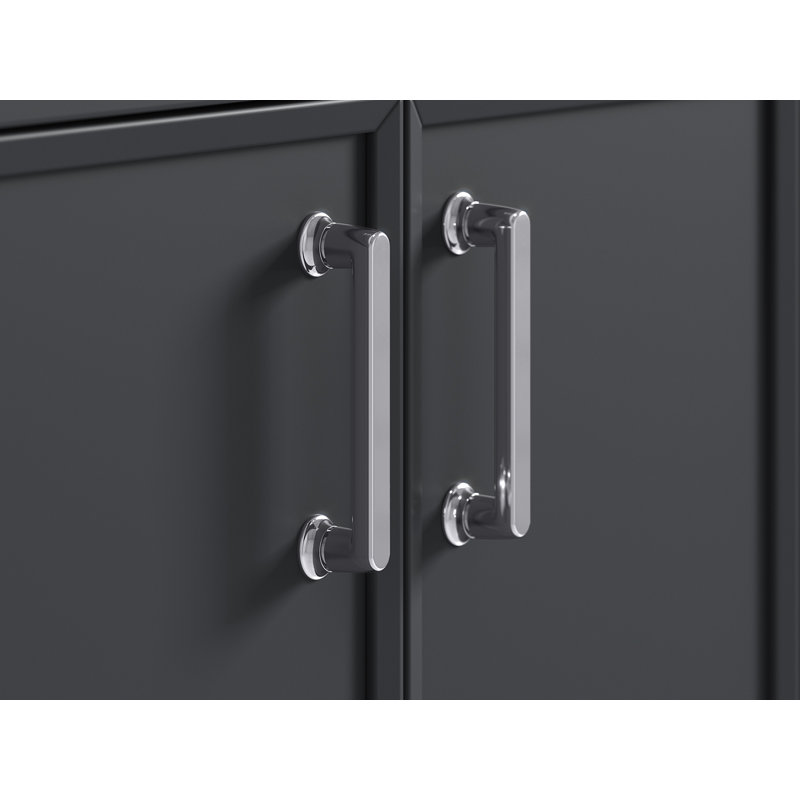 Poignée d'armoire 5 po WinNow, Chrome poli