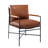 Razi Faux Leather Armchair