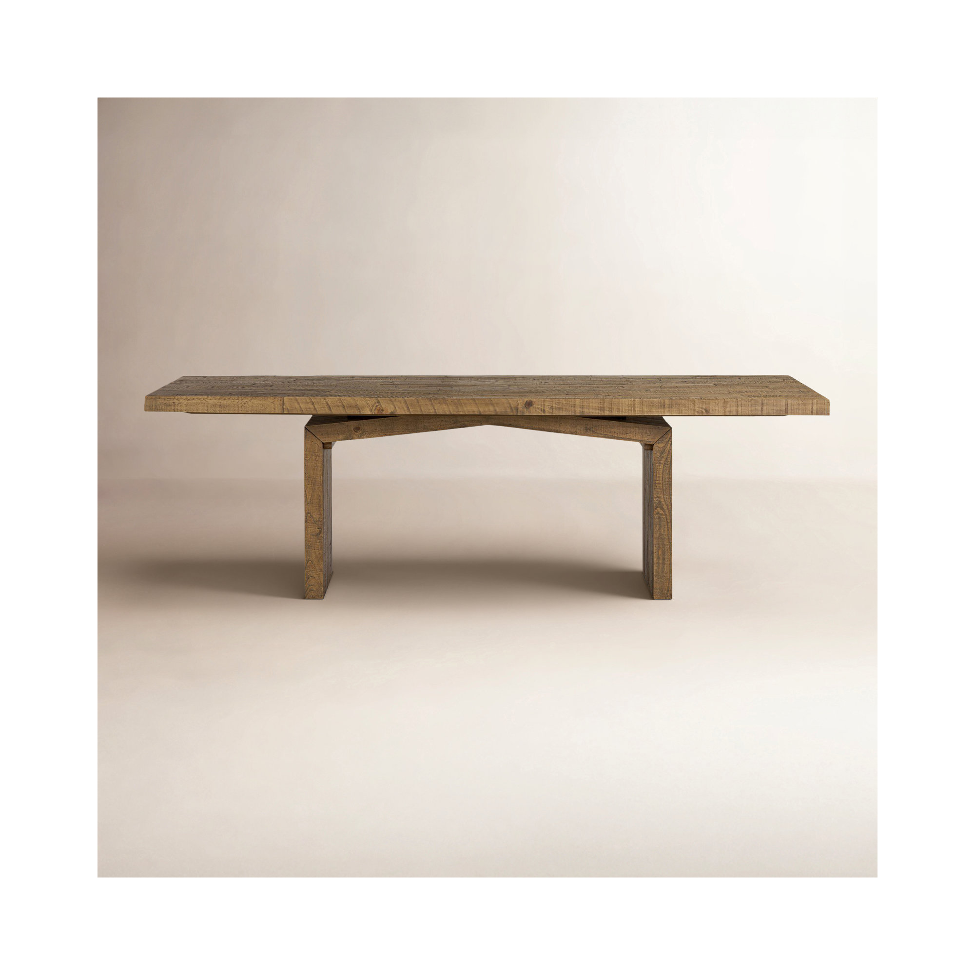 Henn 96'' Dining Table, Sierra Rustic Natural