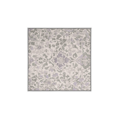 Machine Washable Gray Area Rug