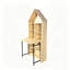 Bureau d'artisanat pliant avec tablettes de rangement-22156482