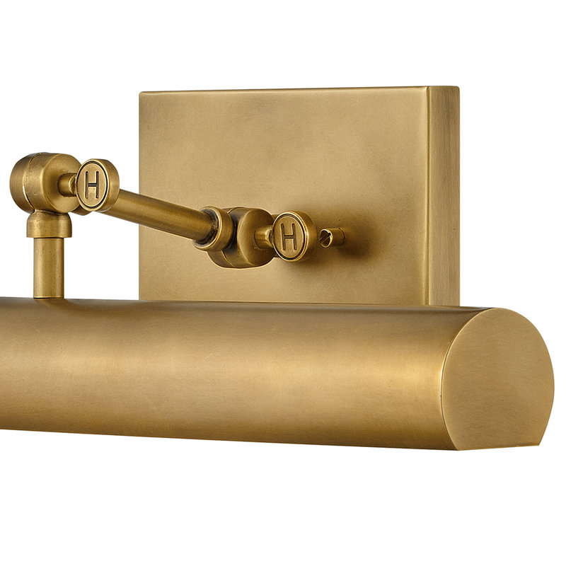 Hinkley Stokes Accent Light, Heritage Brass