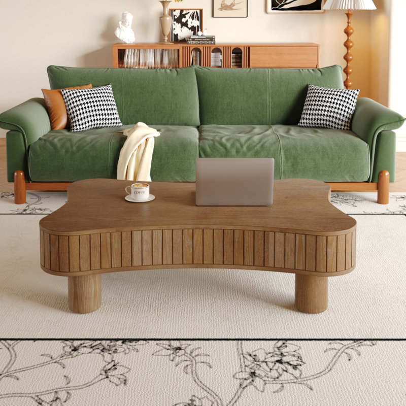 Table basse à plateau relevable, Noyer