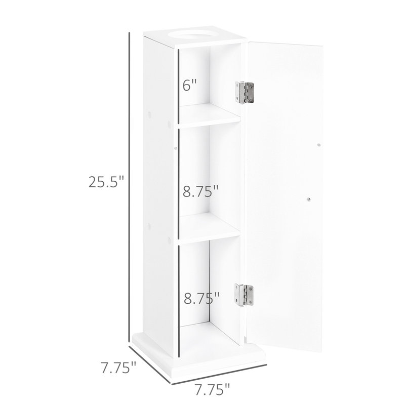 Corneall Freestanding Linen Cabinet