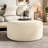 Modern Style Cream Velvet , 30X30x16, Foam Filled, Enhances Room Aesthetics Living Accessory: 30" W X D 16" H, Filled