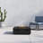 Rashid Square Concrete Propane Smokeless Fire Pit Table with Lid-458602980