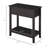 End Table, Narrow Side Table With Flip Top, Storage Cabinet, Bottom Shelf For Living Room