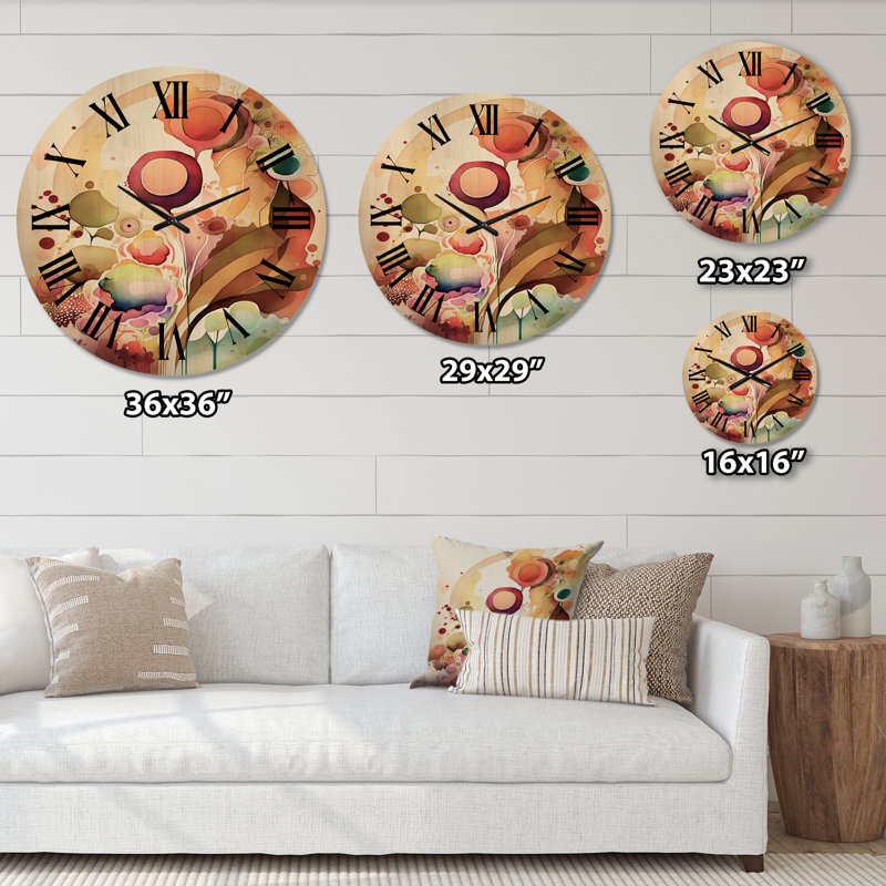Horloge murale Luisdiego, Grand