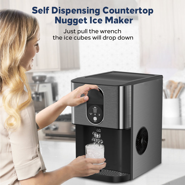 New Air Llc 44 Lb. Nugget Countertop Ice Maker, Water Filtration/ice  Machines, Household