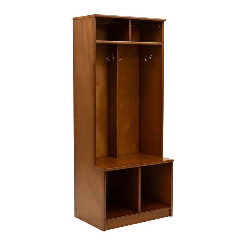 My First Cubby 20.06'' Home Locker, Cubby, Espresso
