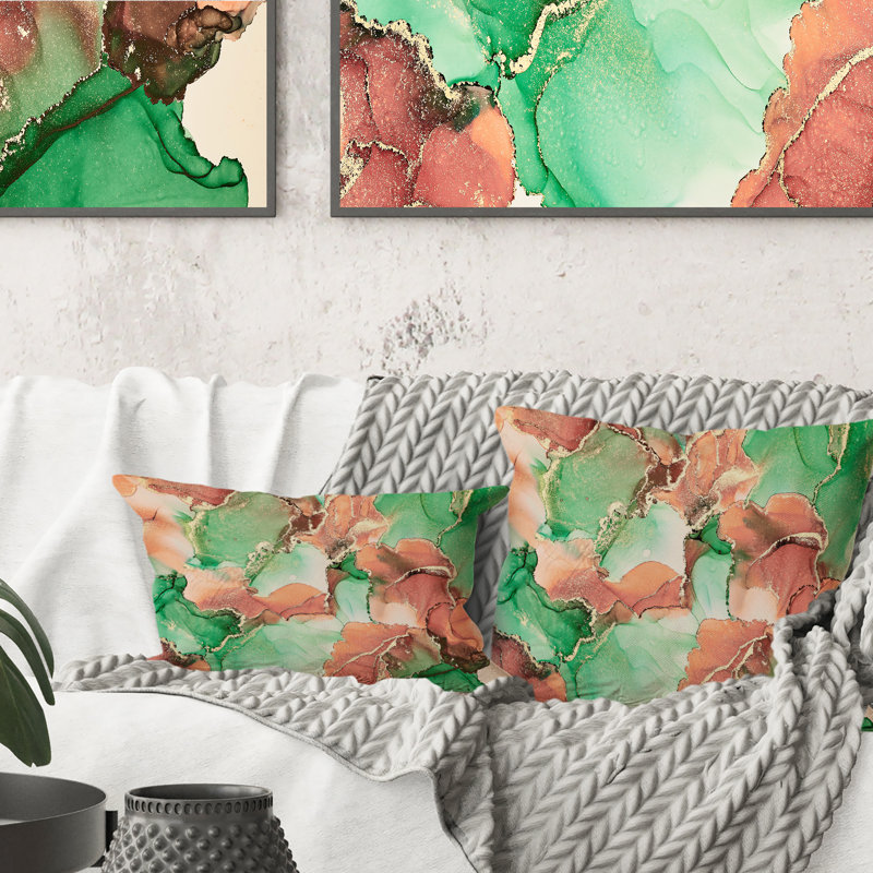 Coussin Green Green, 16 po x 16 po