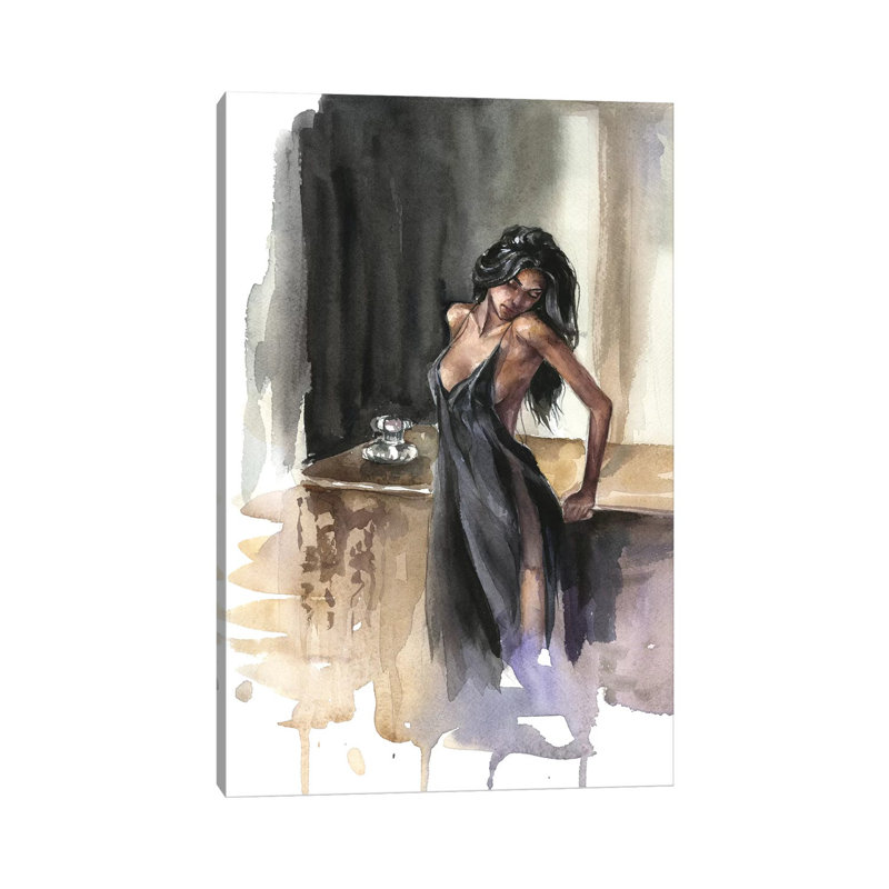 Lady- Gallery-Wrapped Canvas Giclée